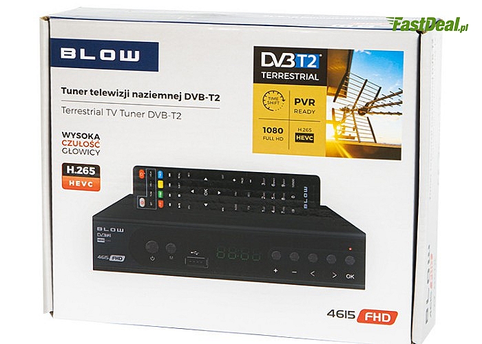 Oglądaj to co chcesz nawet na starym sprzęcie! Tuner DVB-T2 do każdego telewizora.