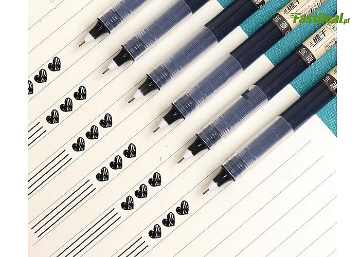 Klasyczny długopis żelowy! Kolor czarny