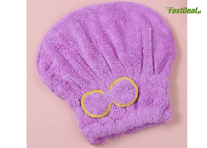 Ręcznik frotte do suszenia włosów! Trzy kolory do wyboru