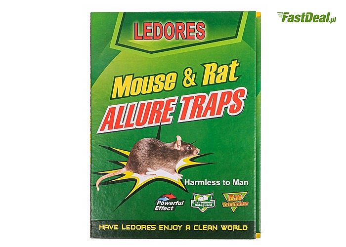 Pułapka na gryzonie! Zapomnij o problemie z myszami i szczurami!