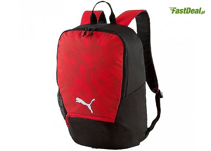 Plecak sportowy Puma ze względu na opływową formę przyda się zarówno uczniom, jak i piłkarzom