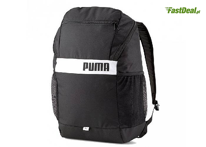Pojemny plecak Puma przechowa szkolne podręczniki i ekwipunek na krótką wycieczkę