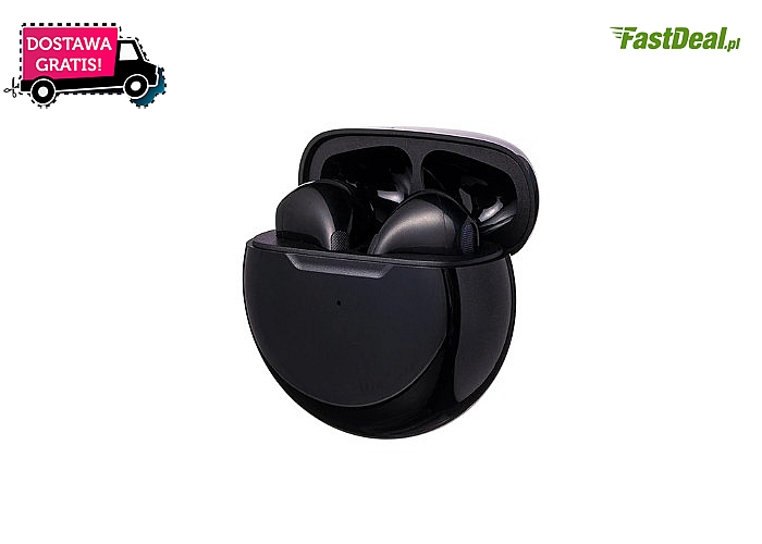 Nowoczesne słuchawki bezprzewodowe Air Pro 6 Bluetooth z panelami dotykowymi