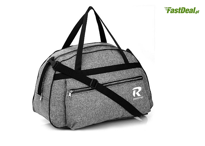 Torba REVERSE - idealnie sprawdzi się jako bagaż w podróży oraz jako torba treningowa do codziennego użytku.