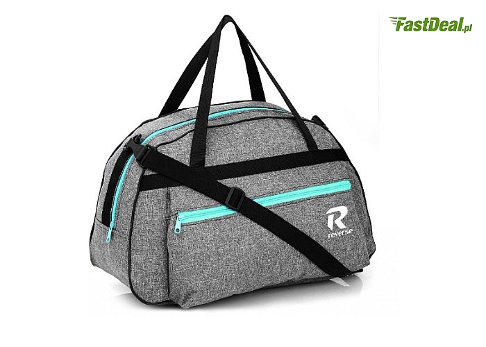 Torba REVERSE - idealnie sprawdzi się jako bagaż w podróży oraz jako torba treningowa do codziennego użytku.