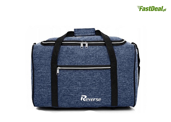 Torba renomowanej marki REVERSE - idealnie sprawdzi się jako bezpłatny bagaż podręczy podczas lotu liniami RYANAIR
