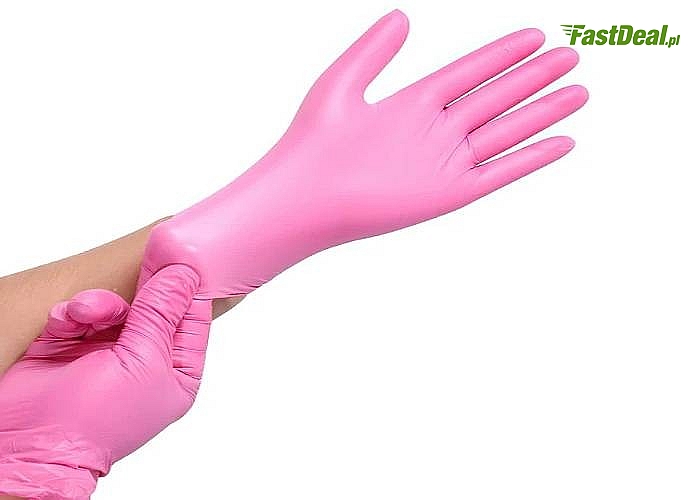 Jednorazowe rękawiczki opakowanie 50 szt idealne do porządków domowych