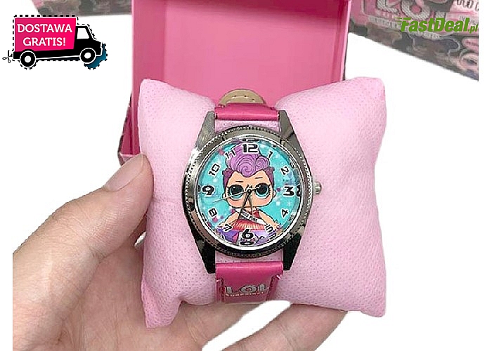 LOL Surprise! Różowy zegarek dla małej damy!