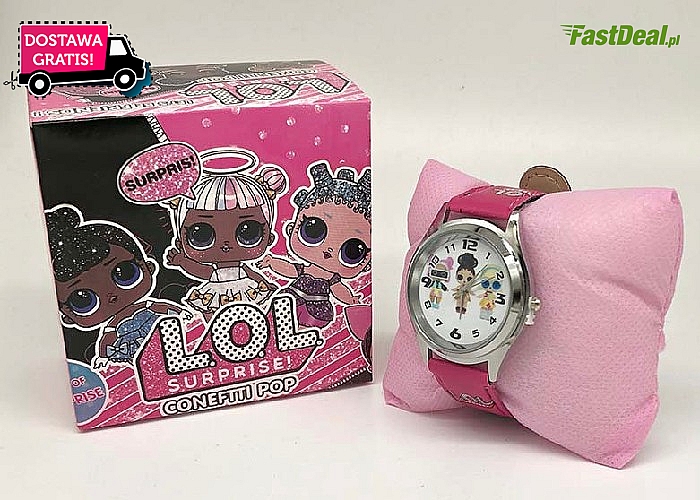 LOL Surprise! Różowy zegarek dla małej damy!