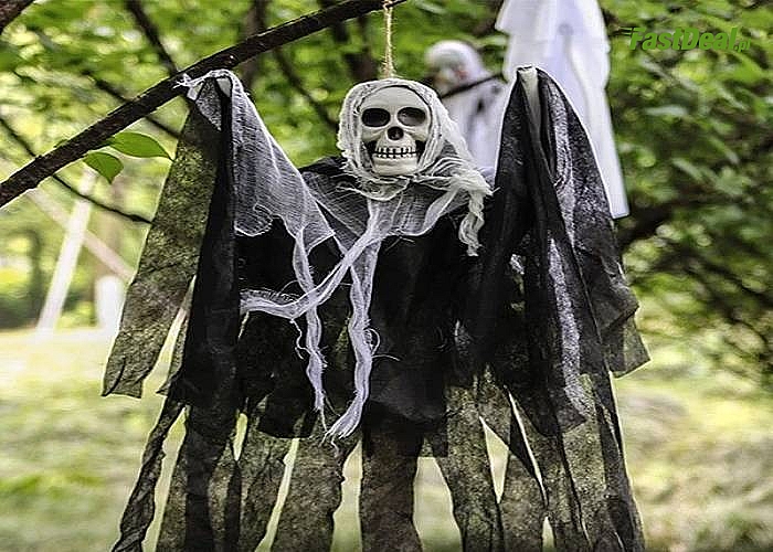 Przerażająca dekoracja na Halloween do powieszenia