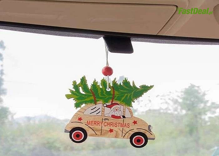 Poczuj magie świąt podczas podróży dzięki świątecznej zawieszce do auta