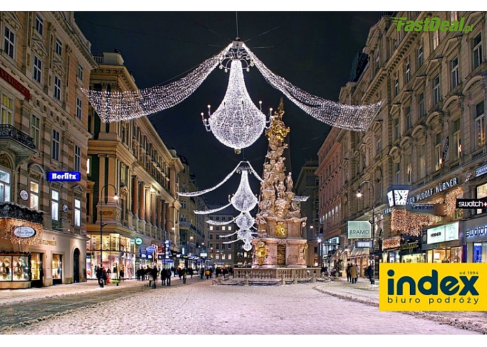 Jarmark Bożonarodzeniowy Wiedeń z noclegiem w Austrii BB