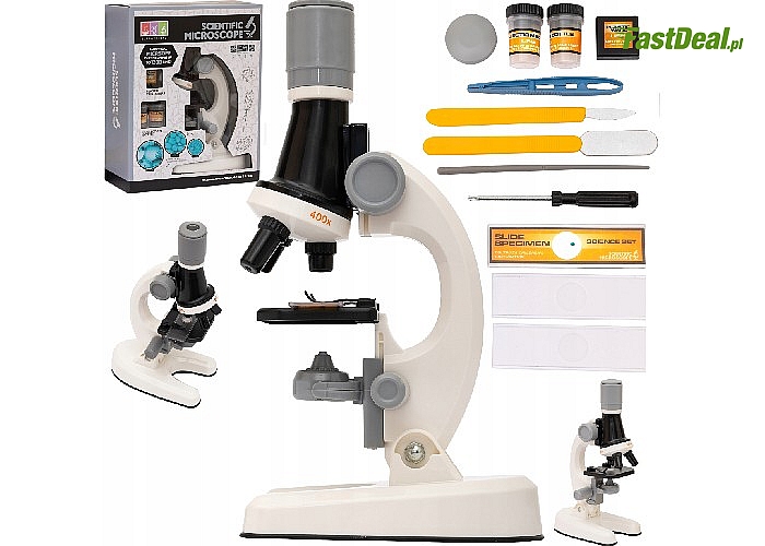 Nauka poprzez zabawę! Mikroskop edukacyjny dla dzieci