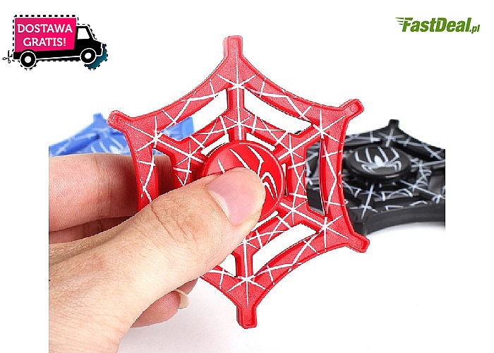 Fidget spinner z Spidermanem! 3 kolory do wyboru