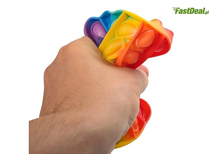 Popularna zabawka sensoryczna dla dzieci! Idealna na stresowe sytuacje! Push pop it!
