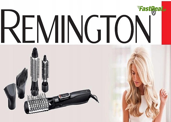 Królowa wszystkich suszarko-lokówek Remington, jest najlepszym przyrządem do tworzenia wspaniałych fryzur