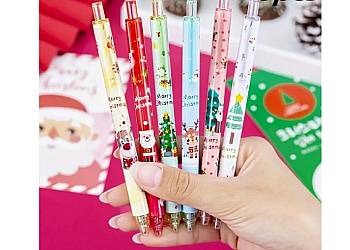 Długopisy ze świątecznym motywem