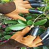 Rękawice ogrodowe  z pazurkami ułatwią prace sezonowe i porządkowe w ogrodzie